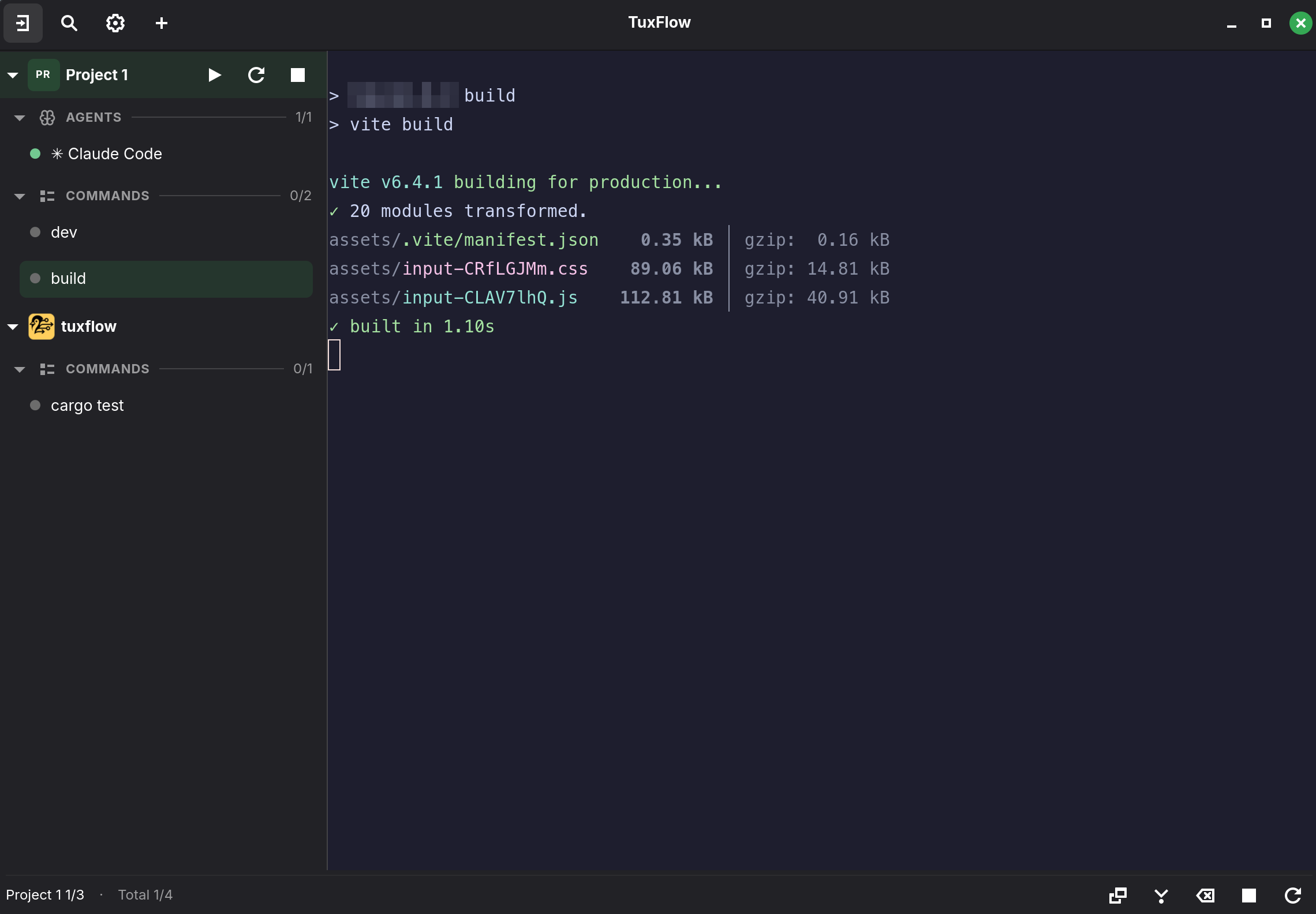 TuxFlow screenshot